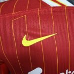 24-25 Liverpool Home Kit [Player Version] Long Sleeve Jersey Football Shirt - Image 8