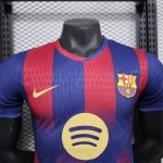 25-26 Barcelona Home Kit Jersey [Player Version] Football Shirt - Image 7
