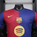 24-25 Barcelona Home Kit Jersey [Player Version] Football Shirt - Image 9