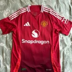 Garnacho#17 Manchester United Home Kit Jersey [Player Version] Football Shirt 24-25 YH photo review