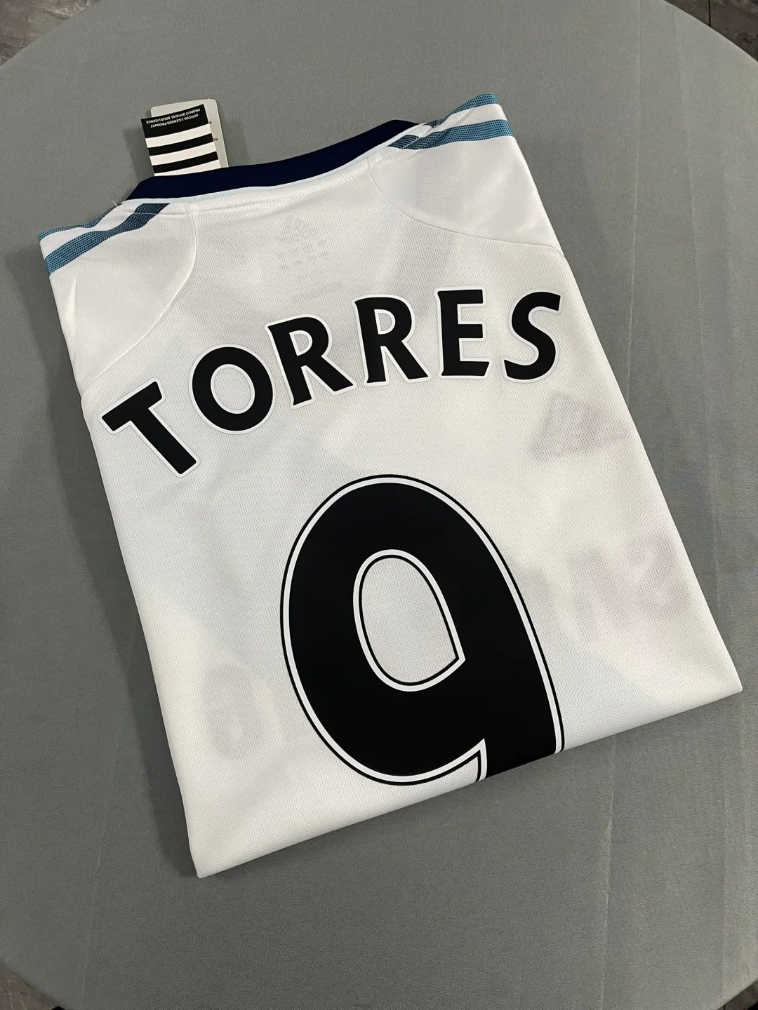 20250407_104523_170 Torres#9 Chelsea Away Kit Retro Jersey 12-13 Football Shirt - Image 2