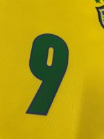 Ronaldo#9 1998 Retro Brazil Home Jersey Football Shirt S-XXL - Image 5