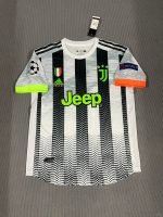 Ronaldo#7 Juventus Kit Retro Jersey 19-20 Football Shirt - Image 2