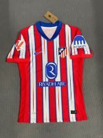 Álvarez#19 Atletico Madrid Home Kit Jersey [Player Version] Football Shirt 24-25 - Image 2