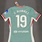 Álvarez#19 Atletico Madrid Away Kit Jersey [Player Version] Football Shirt 24-25