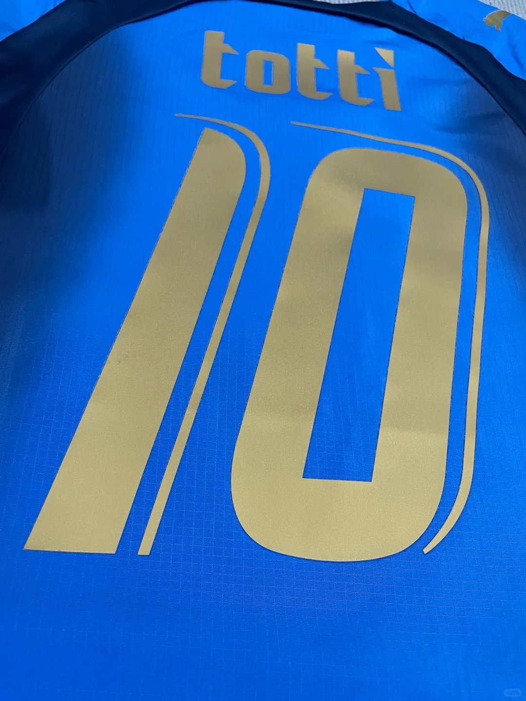 wsxc1743960947334_4 Totti 2006 Italy Home Jersey Football Shirt - Image 5