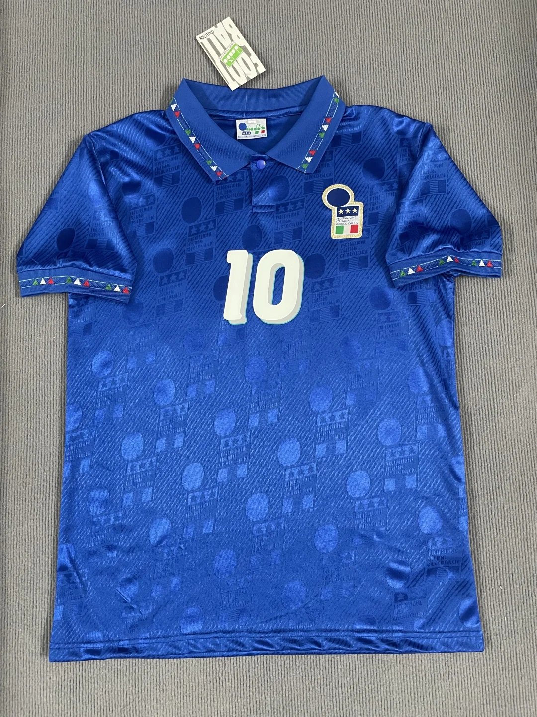 wsxc1743961191790_1 Baggio 1994 Italy Home Jersey Football Shirt - Image 2
