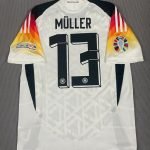 Muller#13 Germany Away Kit Jersey Football Shirt 24-25