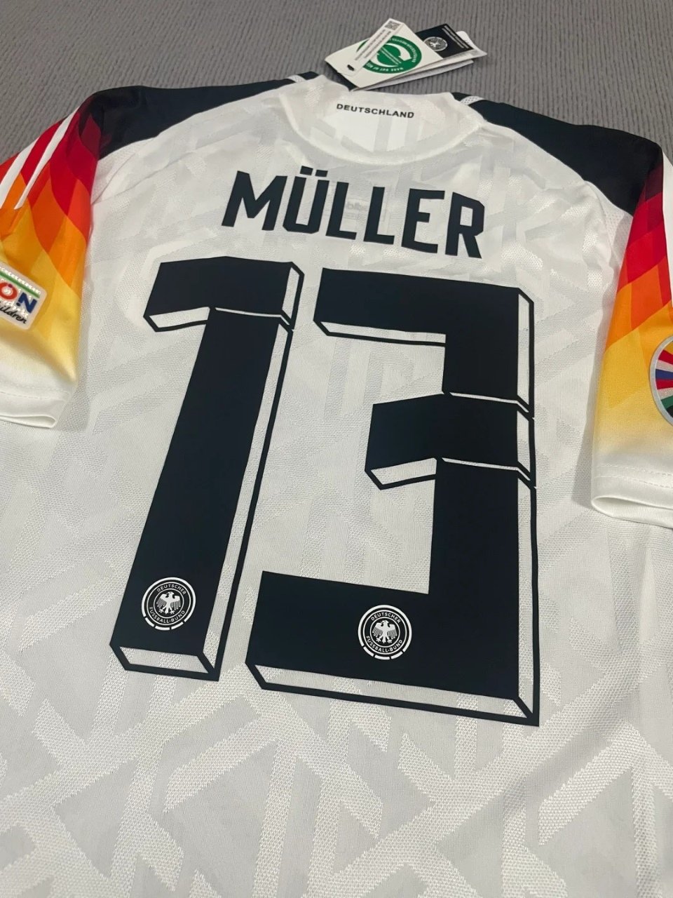 wsxc1744499885400_2 Muller#13 Germany Away Kit Jersey Football Shirt 24-25 - Image 4