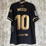 Messi #10 Barcelona Away Kit Retro Jersey 21-22 Football Shirt