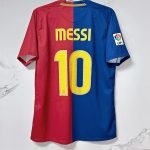 Messi #10 Barcelona Away Kit Retro Jersey 08-09 Football Shirt