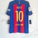 Messi #10 Barcelona Away Kit Retro Jersey 16-17 Football Shirt