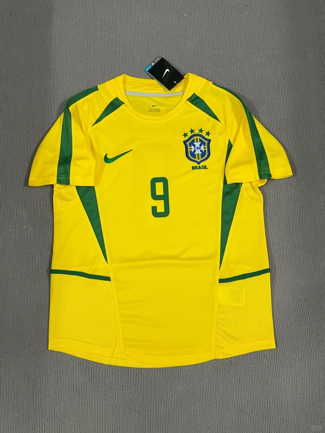 20250505_104324_066 Ronaldo#9 Brazil Home Jersey 02 Retro Football Shirt S-XXL - Image 2
