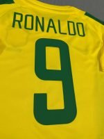 Ronaldo#9 Brazil Home Jersey 02 Retro Football Shirt S-XXL - Image 4