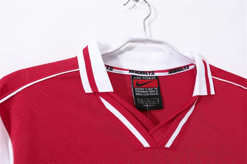 2d89eee2 96-97 Arsenal Home Kit Retro Jersey Football Shirt S-XXL - Image 2