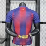 25-26 Barcelona Home Kit Jersey [Player Version] Football Shirt - Image 4