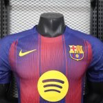 25-26 Barcelona Home Kit Jersey [Player Version] Football Shirt - Image 2