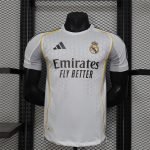 25-26 Real Madrid Home Kit Jersey [Player Version]  Football Shirt
