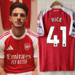 25-26 Arsenal Home Kit Jersey [Player Version] Football Shirt YH