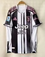 25-26 Juventus Home Kit Jersey [Player Version] Football Shirt YH - Image 2