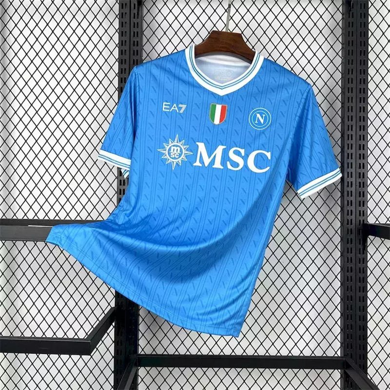 1-5a45d6263cfee1fac117550845538642-1024-1024 25-26 Napoli Home Jersey (Fans Version) Football Shirt - Image 1