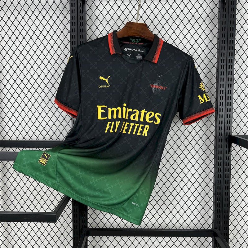 IMG_1255 25-26 AC Milan Kit Jersey (Fans Version) Football Shirt - Image 1