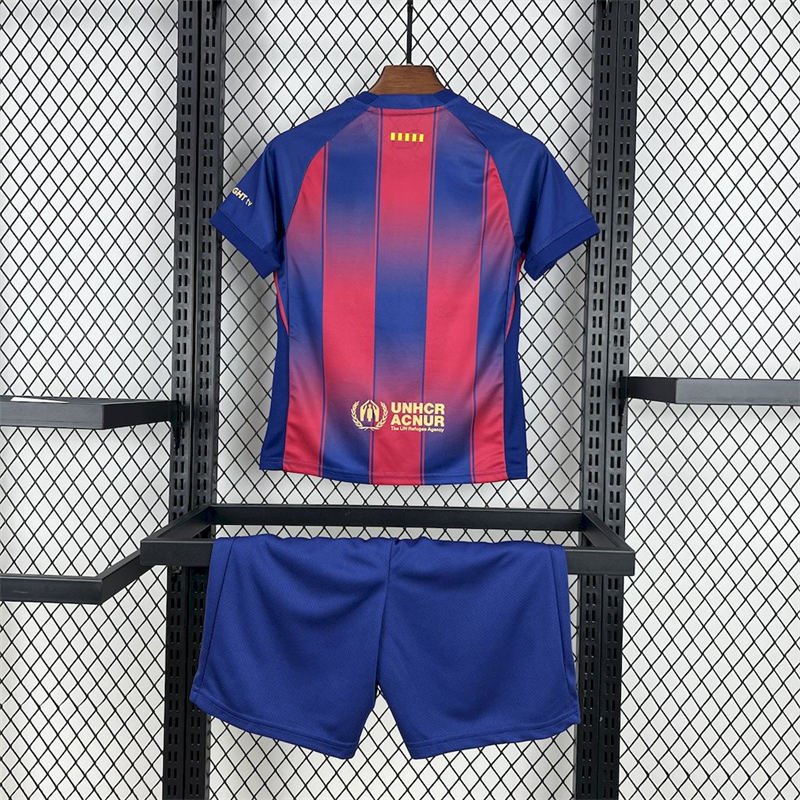 IMG_3440(1) 25-26 Kids Barcelona Home Kit Jersey Football Size 16-28 - Image 5
