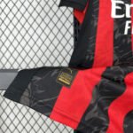 25-26 AC Milan Home Kit (Fans Version) Jersey Football Shirt - Image 6