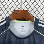 25-26 Real Madrid Away Kit Long Sleeve Jersey (Fans Version) Football Shirt - Image 4