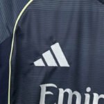 25-26 Real Madrid Away Kit Long Sleeve Jersey (Fans Version) Football Shirt - Image 5