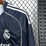 25-26 Real Madrid Away Kit Long Sleeve Jersey (Fans Version) Football Shirt - Image 7