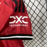 25-26 Kids Manchester United Home Kit Jersey Football Size 16-28 - Image 4