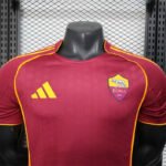 25-26 AS Roma Home Kit Jersey (Player Version) Football Shirt - Image 2