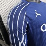 24-25 PSG Away Kit (Player Version) Jersey Football Shirt Long Sleeve - Image 6