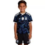 Kids Argentina Away Jersey Kit World Cup 2026