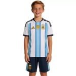 Kids Argentina Home Jersey Kit World Cup 2026