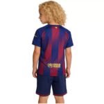 Kids Barcelona Home Jersey Kit 2025-26 - Image 2