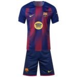 Kids Barcelona Home Jersey Kit 2025-26 - Image 3