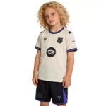 Kids Barcelona Away Jersey Kit 2025-26