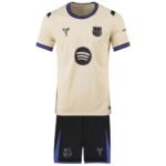Kids Barcelona Away Jersey Kit 2025-26 - Image 3
