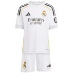 Kids Real Madrid Home Jersey Kit 2025-26 - Image 3