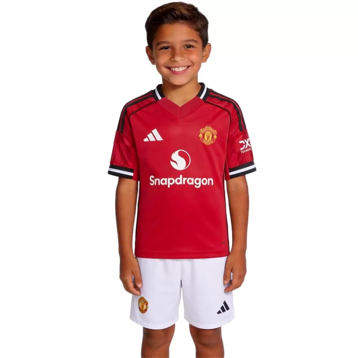 20260604_213249_013 Kids Manchester United Home Jersey Kit 2025-26 - Image 1