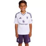 Kids Manchester United Away Jersey Kit 2025-26