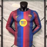 Barcelona Home Long Sleeve Jersey 2026-27 (Player Version)