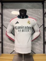 Real Madrid Home Long Sleeve Jersey 2026-27  (Player Version)