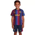 Kids Barcelona x Golf Wang Home Jersey Kit 2026/27