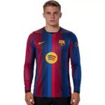 Barcelona Home Long Sleeve Jersey 2026-27 (Fans Version)